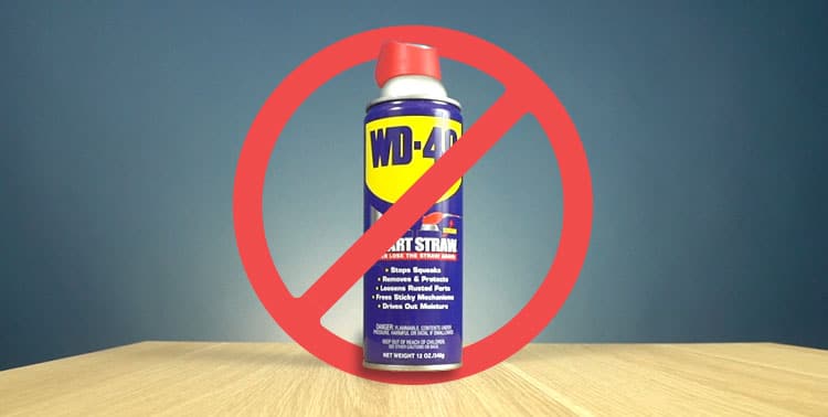 WD-40 и подшипники скейтборда